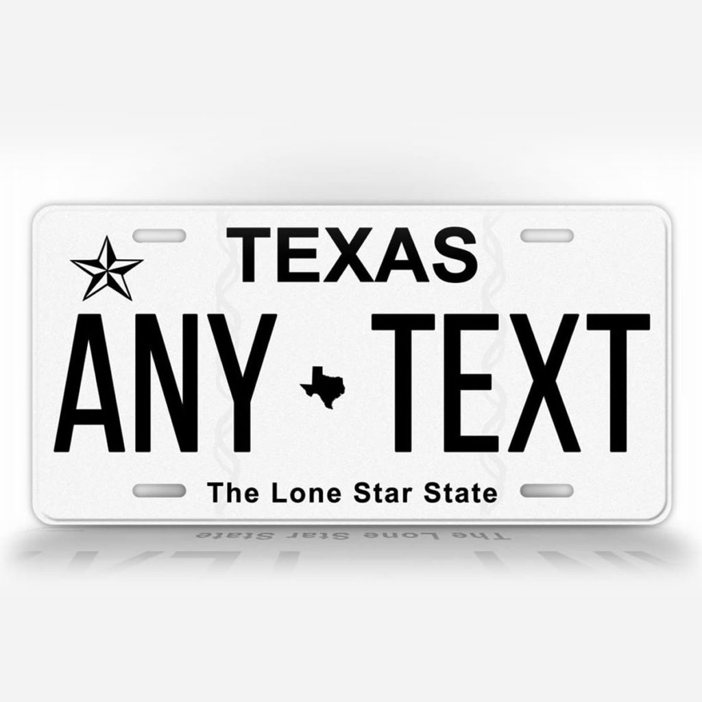 Create Your Own Custom Novelty License Plate - El Paso TX | Ready Print ...